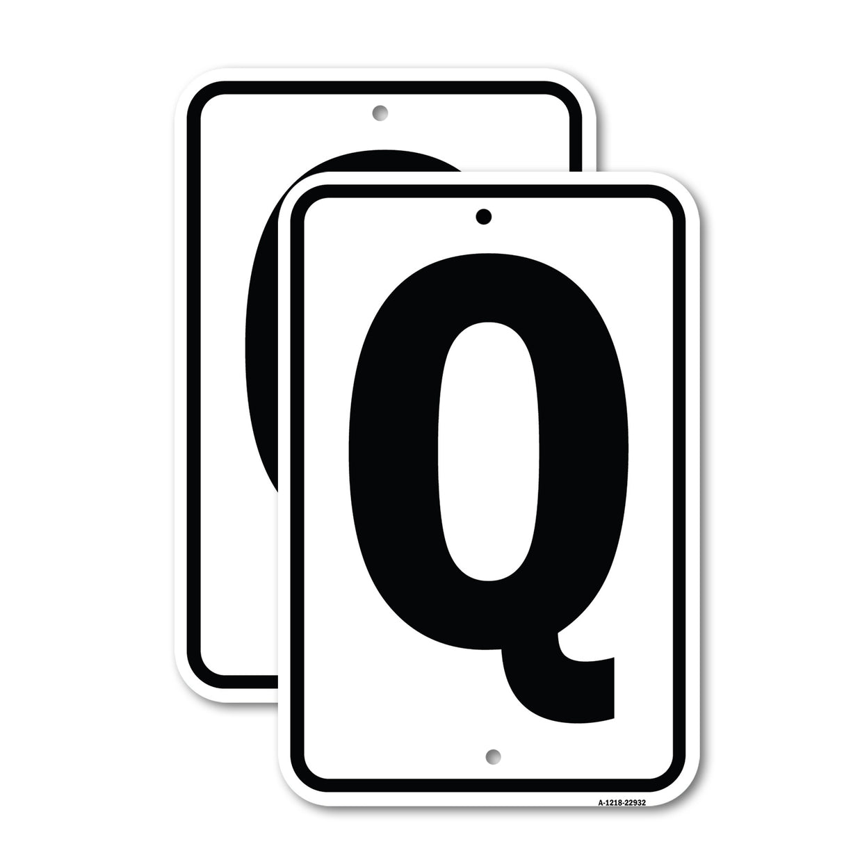Sign with Letter Q