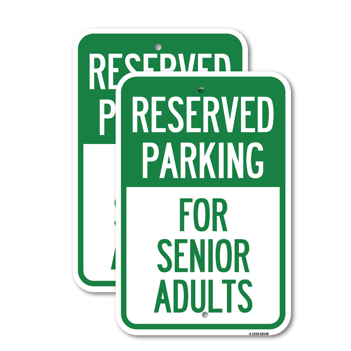 Reserved Parking - for Senior Adults