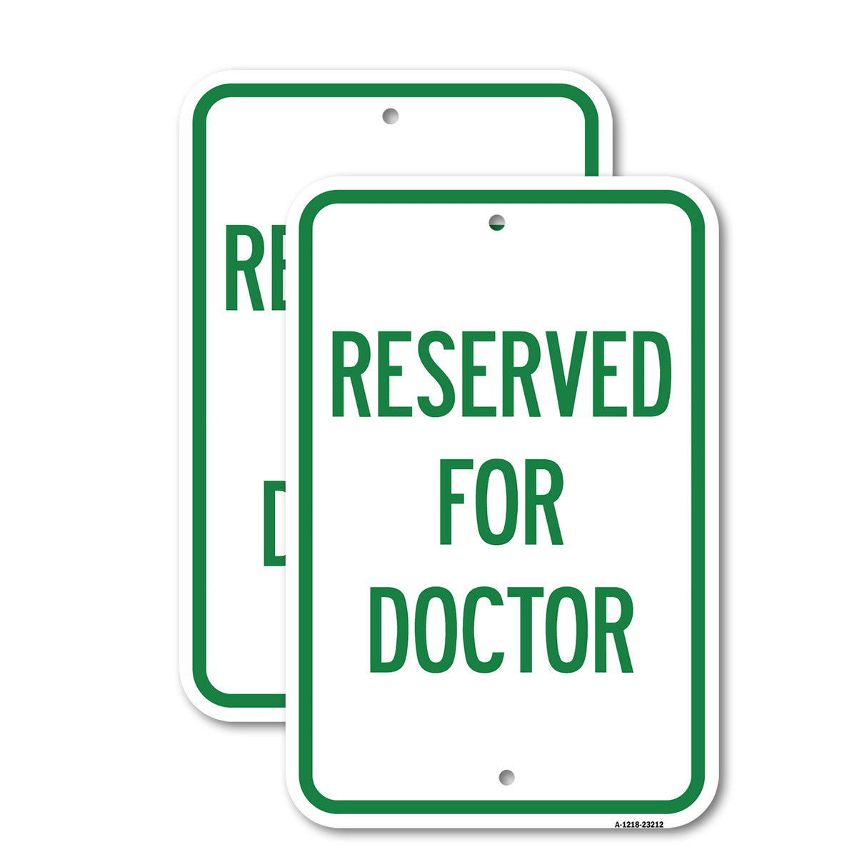 Reserved for Doctor
