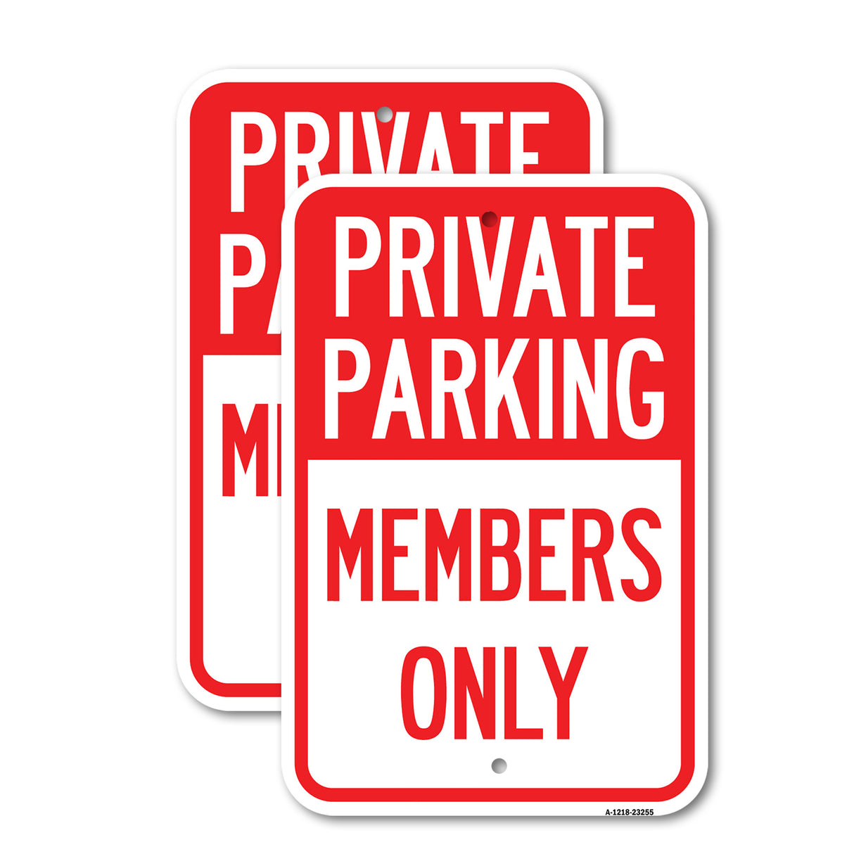 Private Parking, Members Only