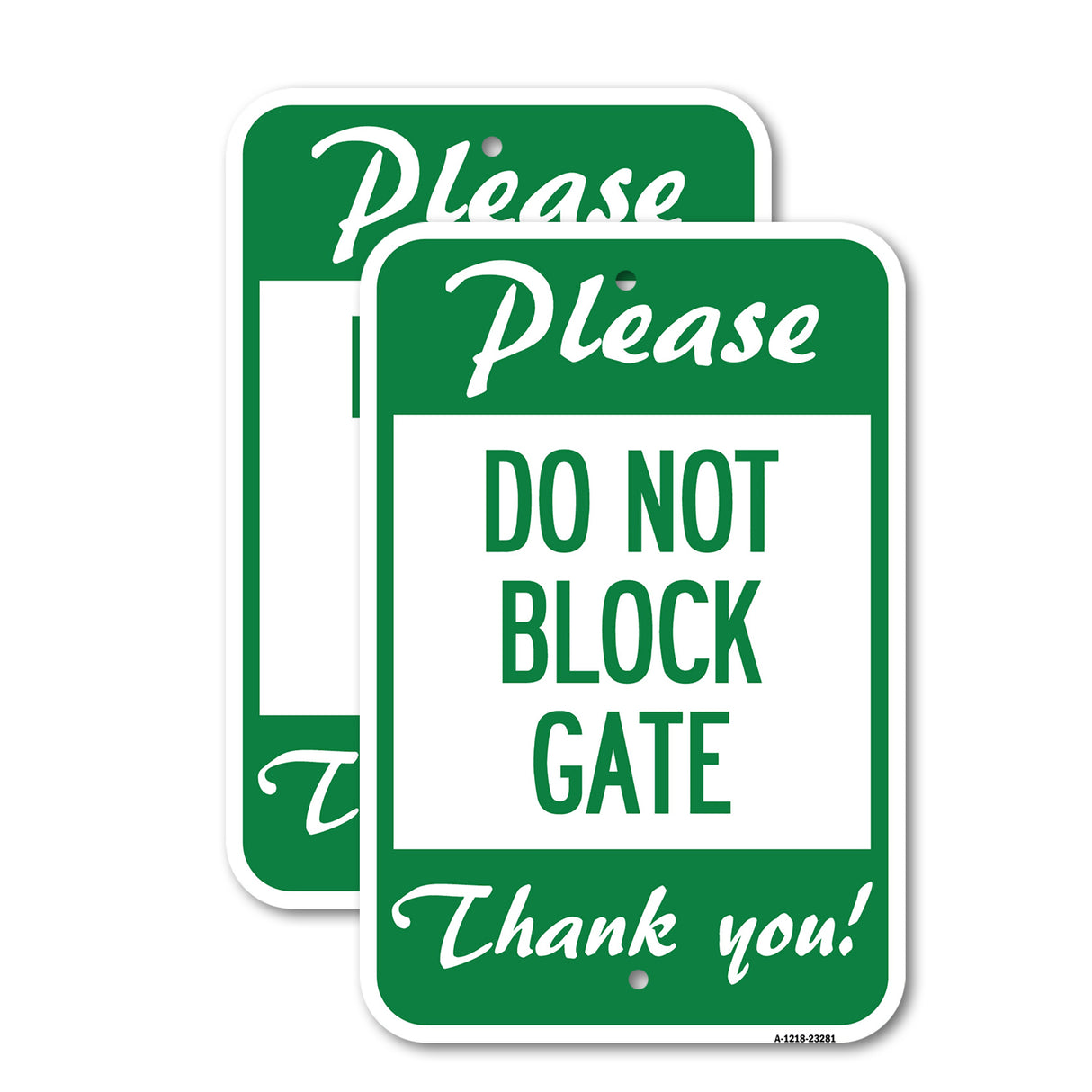 Please, Do Not Block Gate