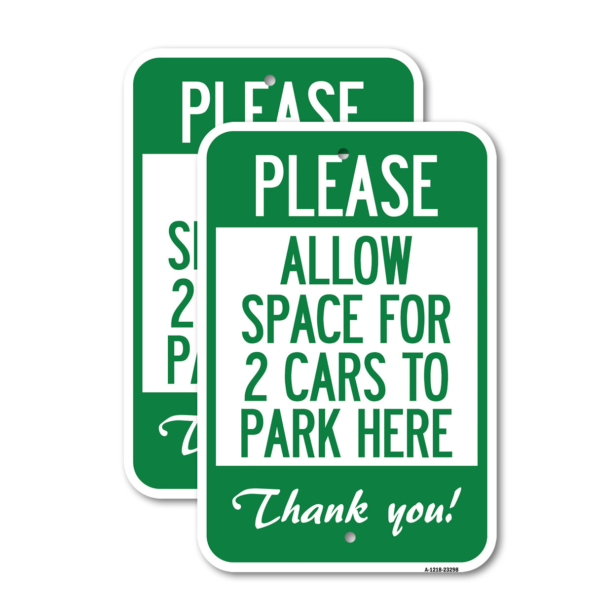 Please - Allow Space for 2 Cars to Park Here Thank You!