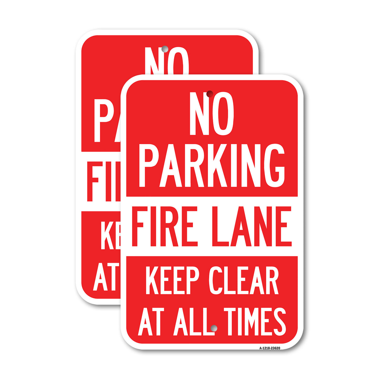 No Parking, Fire Lane, Keep Clear at All Times