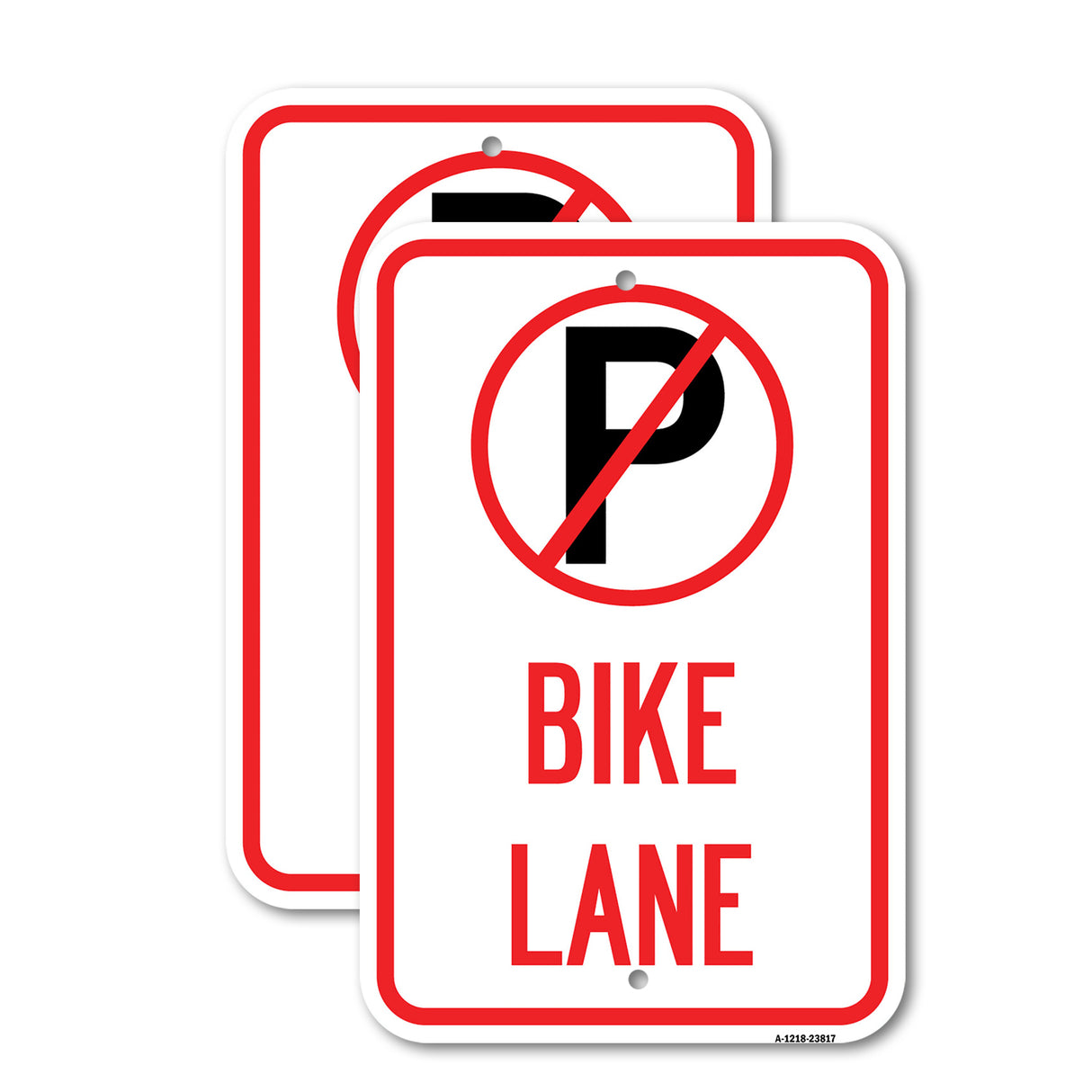 No Parking (Symbol) Bike Lane