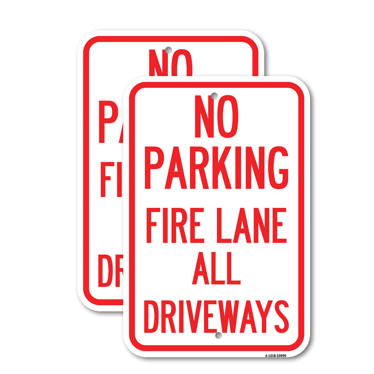 Fire Lane All Driveways
