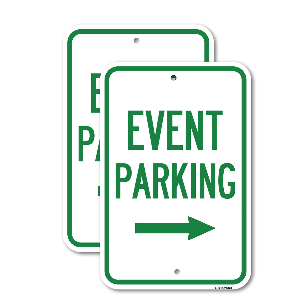 Event Parking (With Right Arrow)