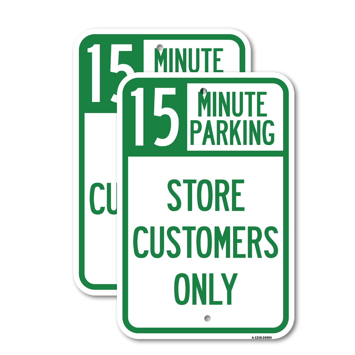 15 Minutes Parking - Store Customers Only