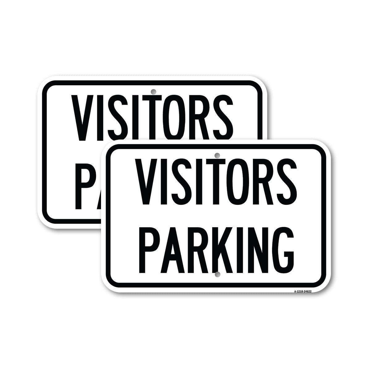Parking Lot Sign Visitors Parking