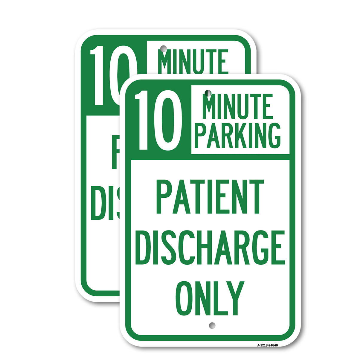 10 Minutes Parking - Patient Discharge Only
