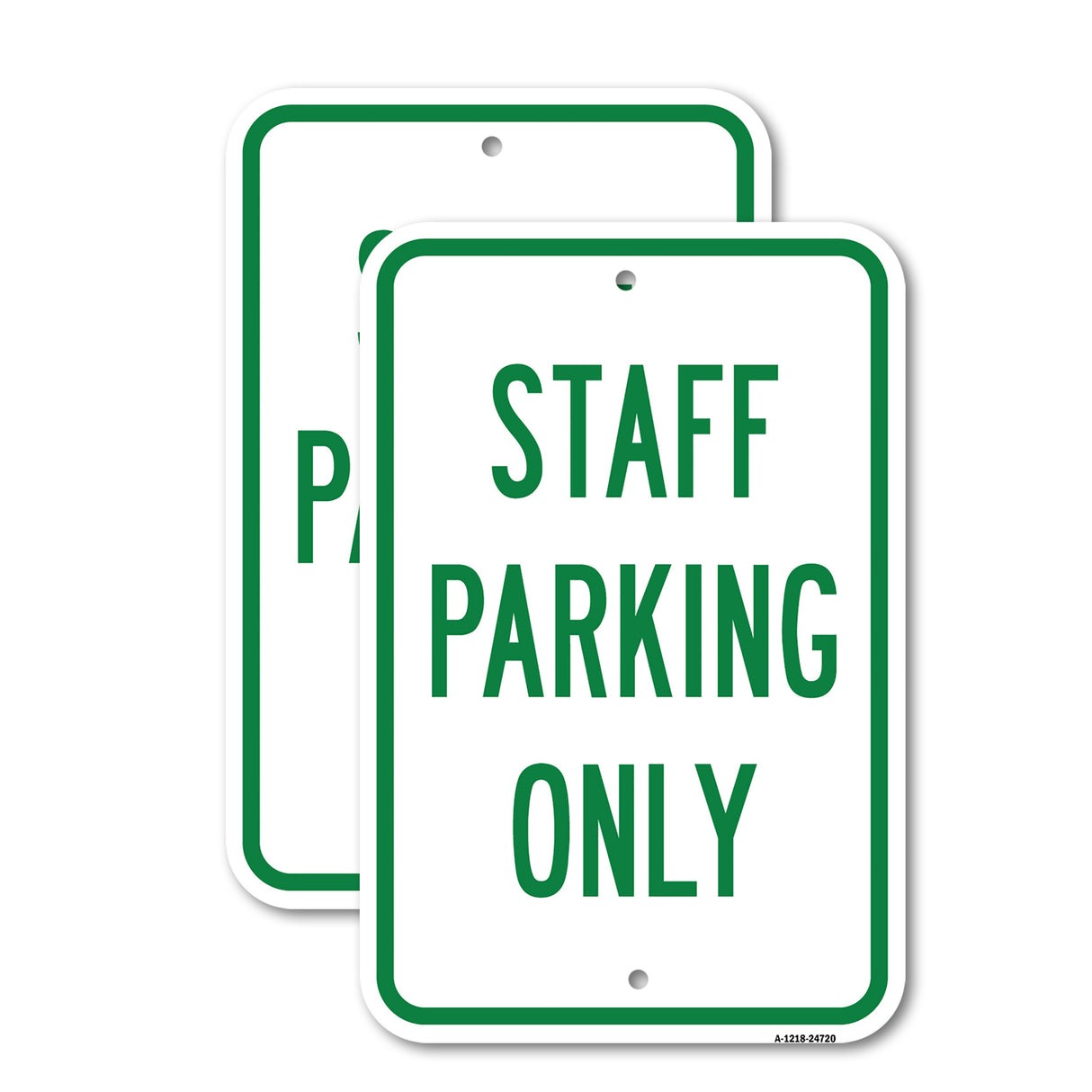 Staff Parking Only