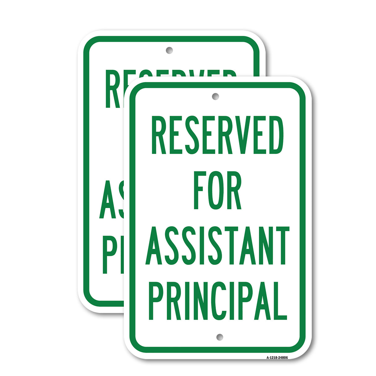 Reserved For Assistant Principal