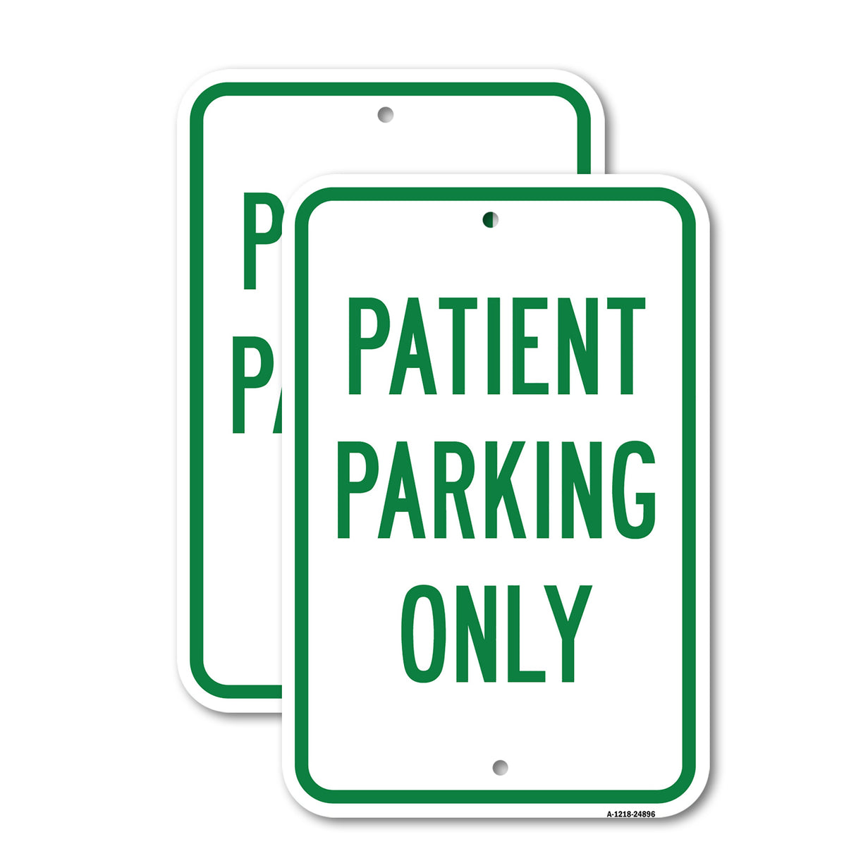 Patient Parking Only