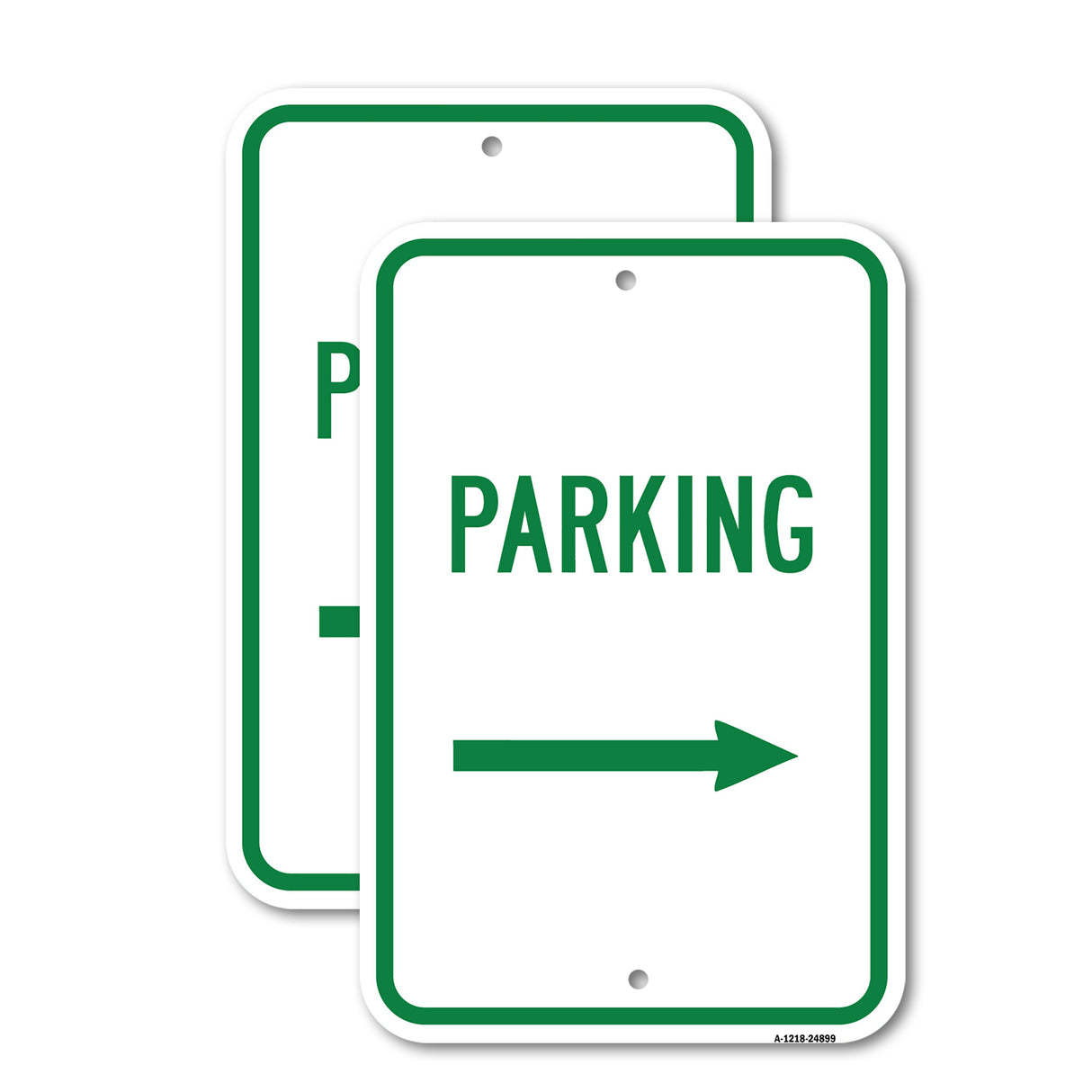Parking With Right Arrow