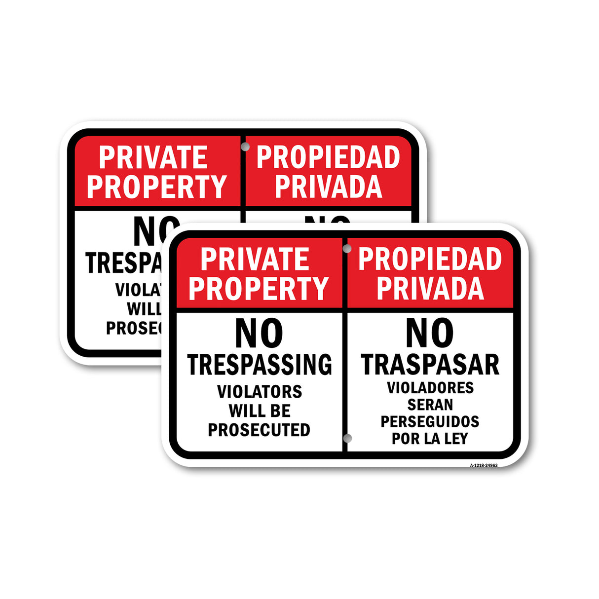 No Trespass Violator Prosecuted Privada Traspasar