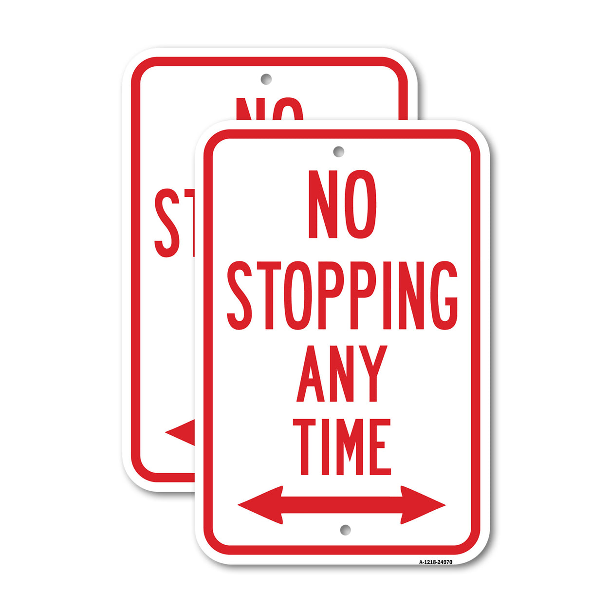 No Stopping Any Time With Double Arrow