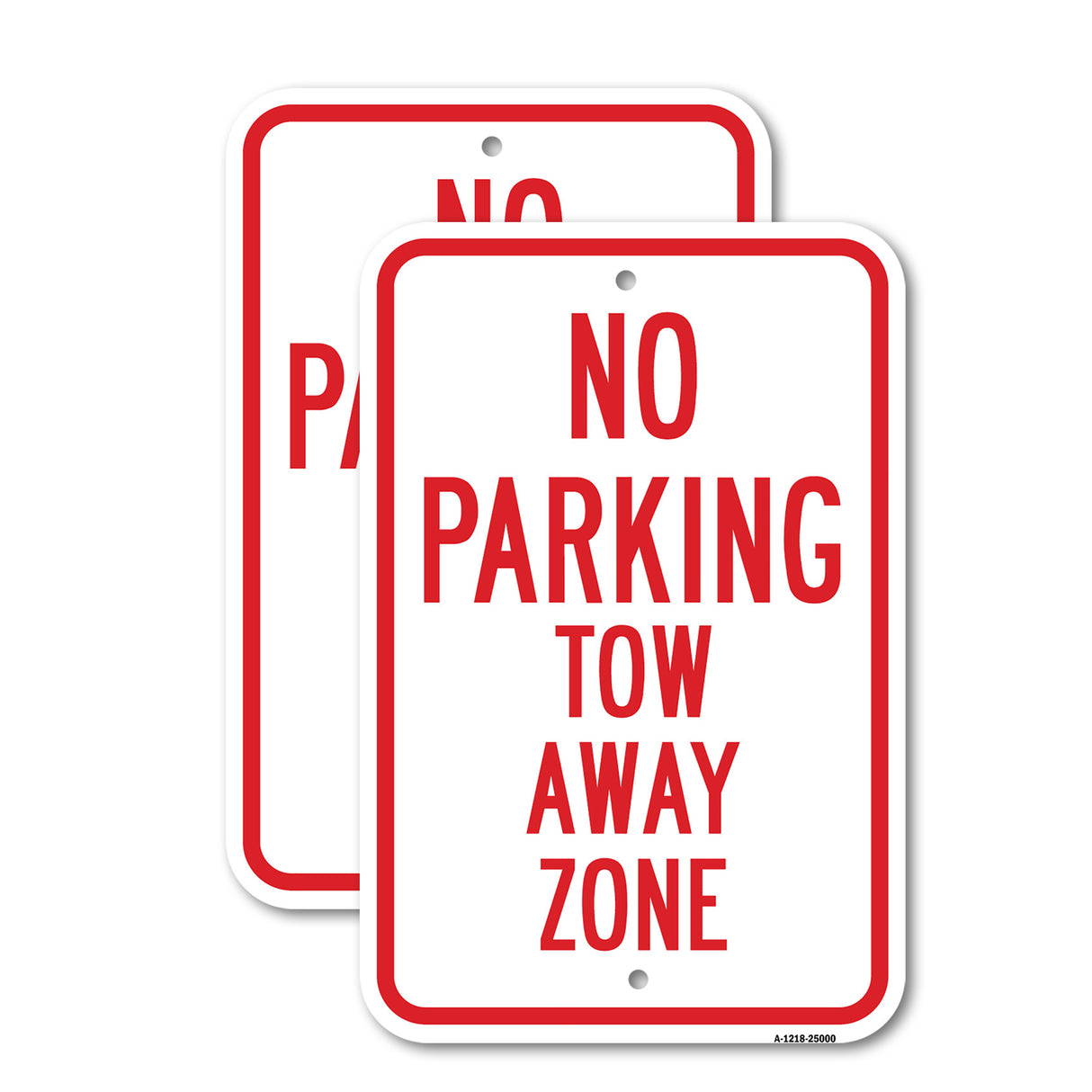 No Parking Tow Away Zone