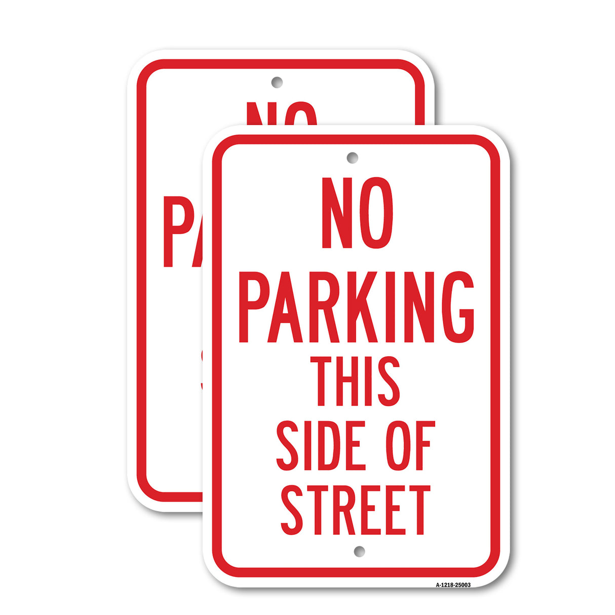 No Parking This Side Of Street