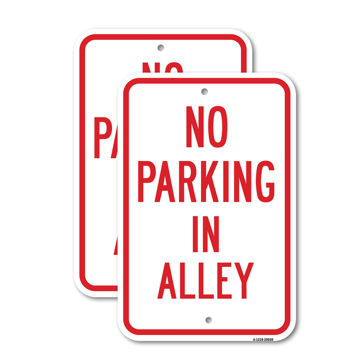 No Parking In Alley