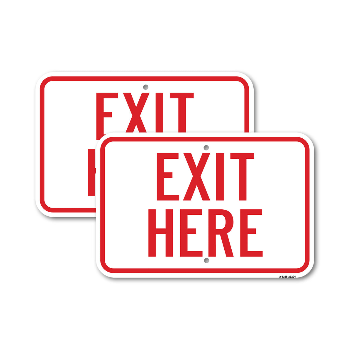 Exit Here