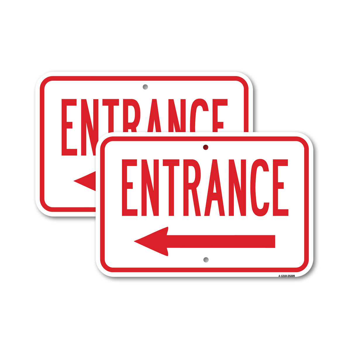 Entrance With Left Arrow