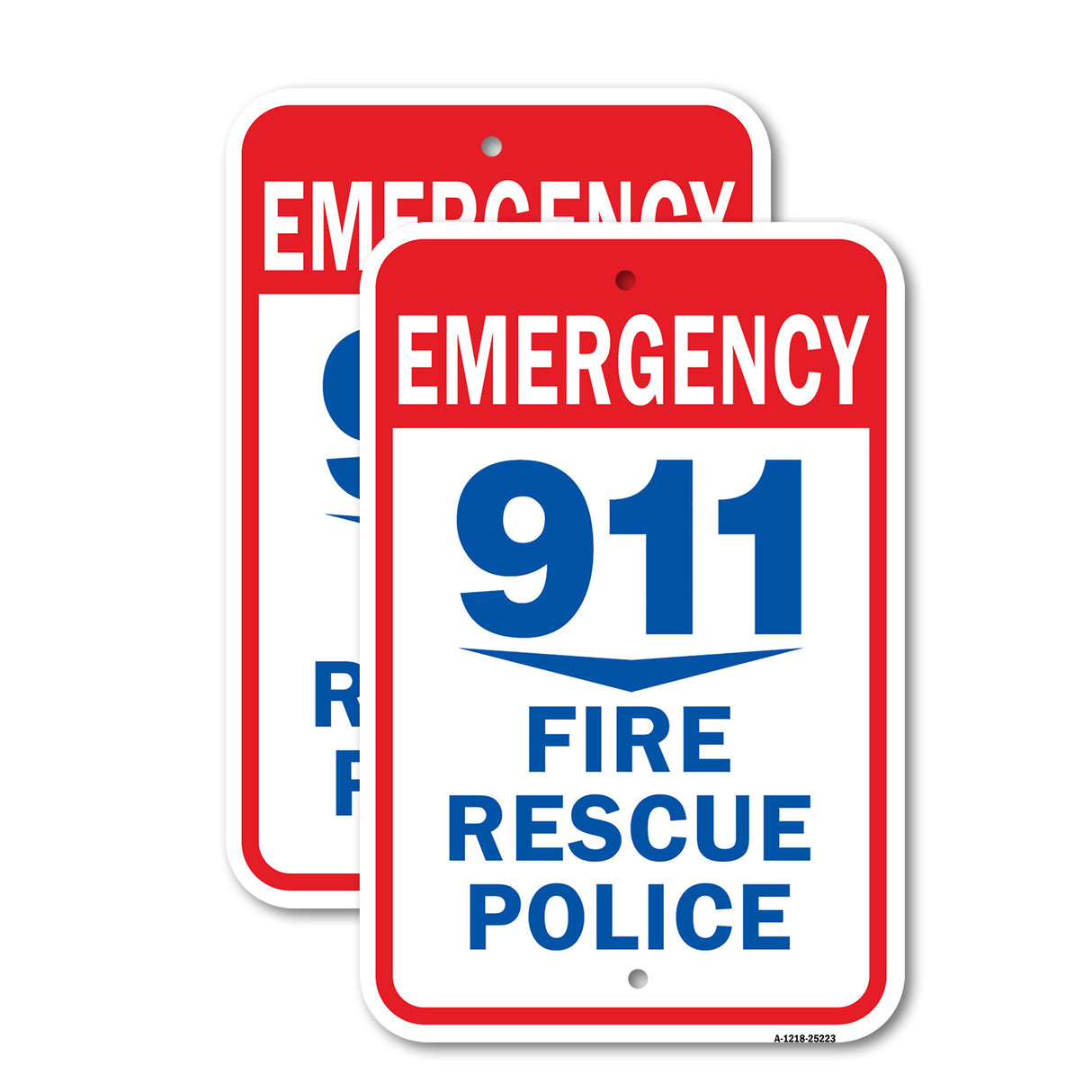 Emergency 911 Fire Rescue Police