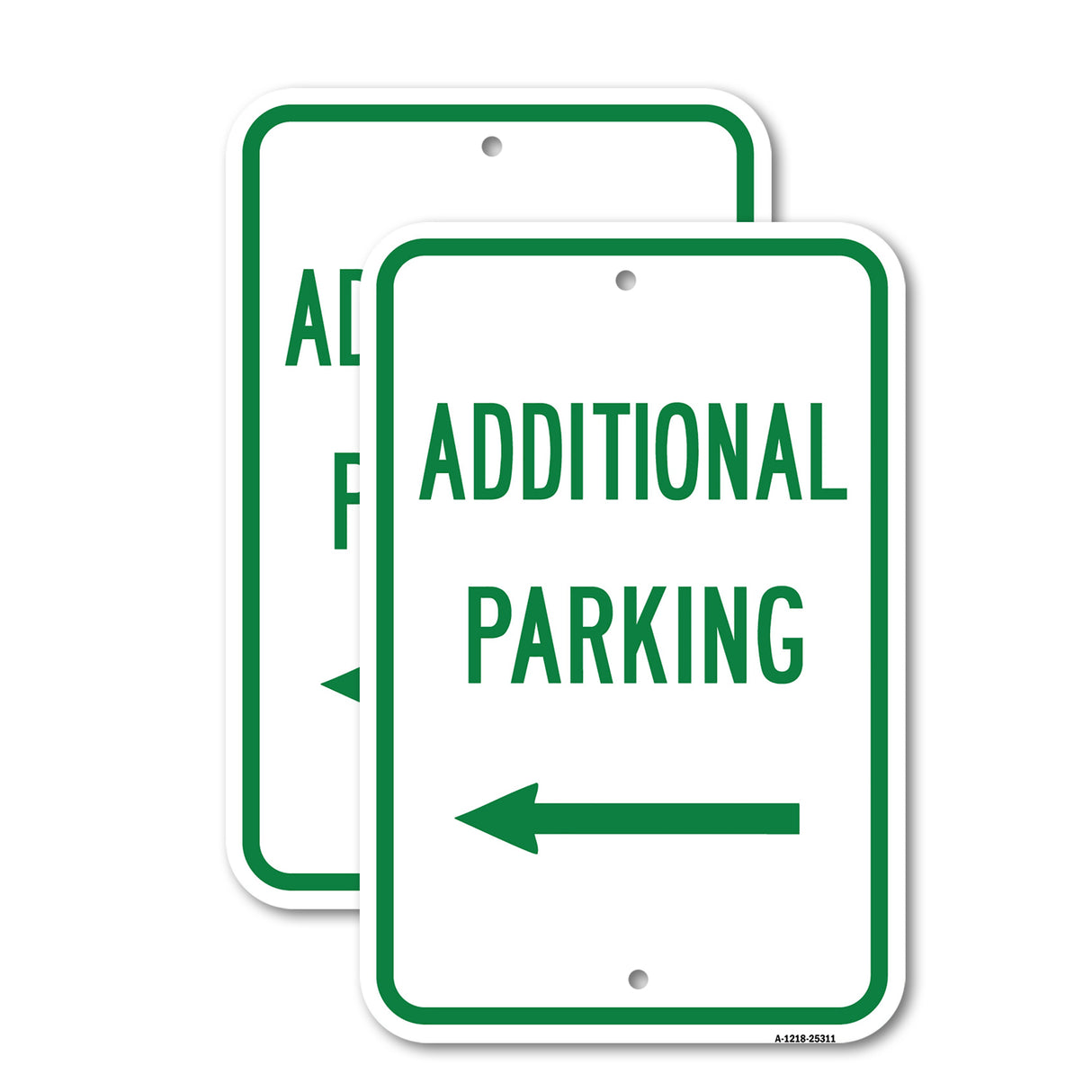 Additional Parking With Left Arrow