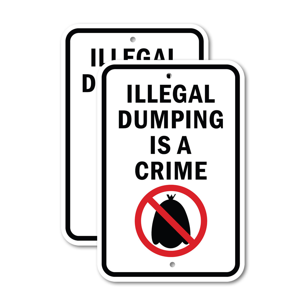 Illegal Dumping Is A Crime