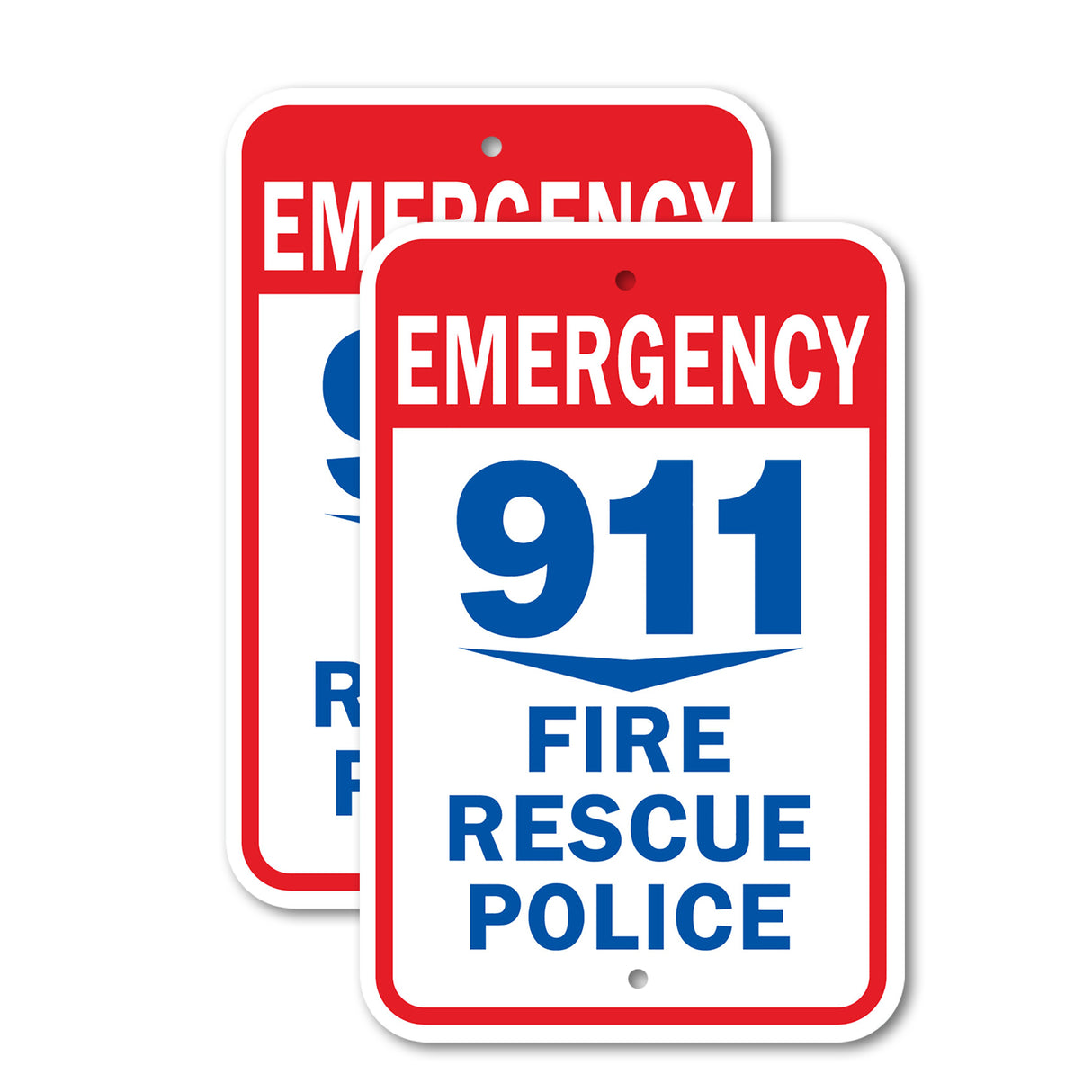 Emergency 911 Fire Rescue Police