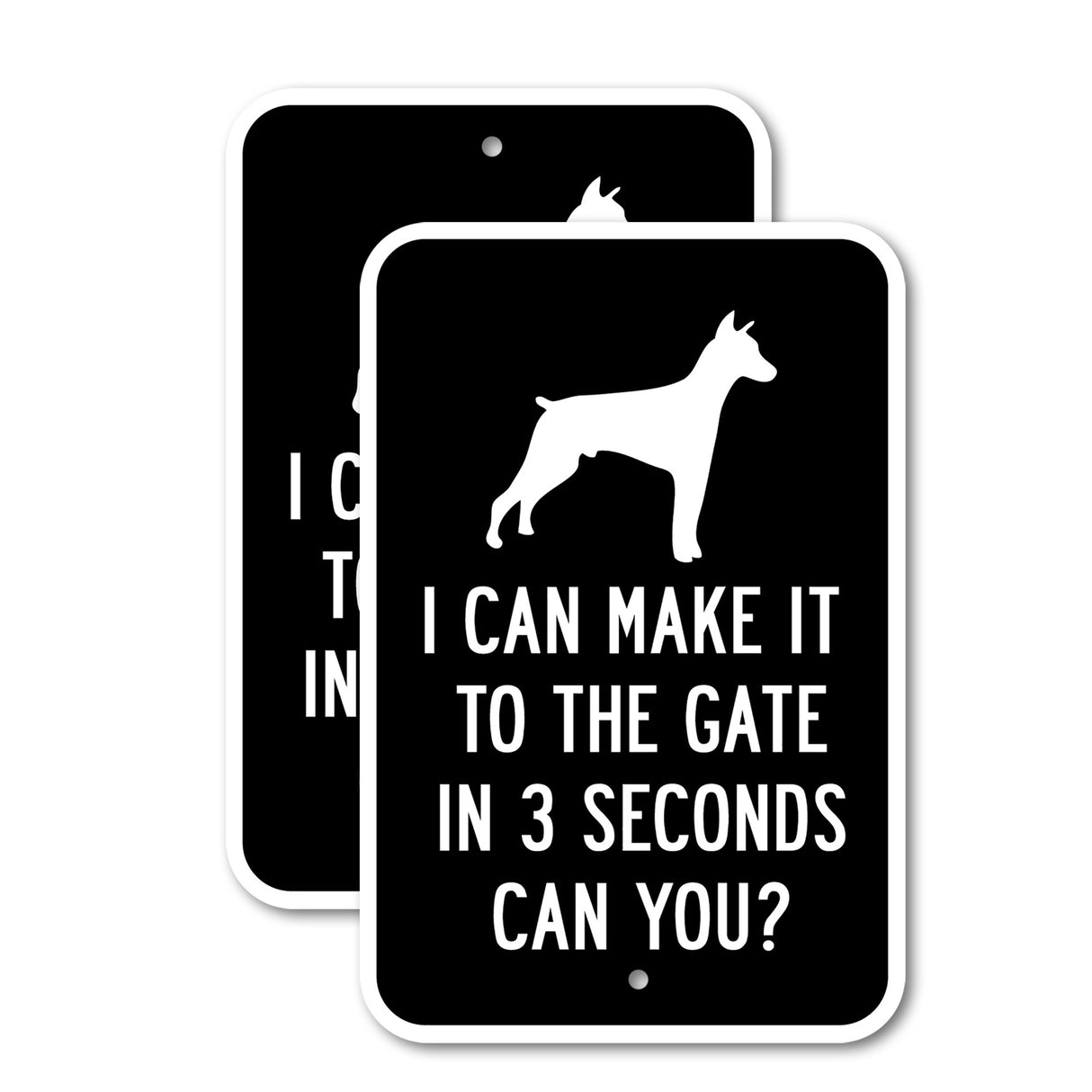 I Can Make It To The Gate In 3 Seconds Can You?