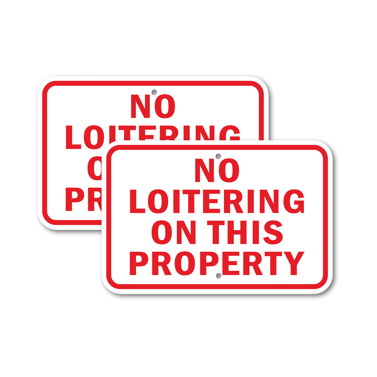 No Loitering On This Property
