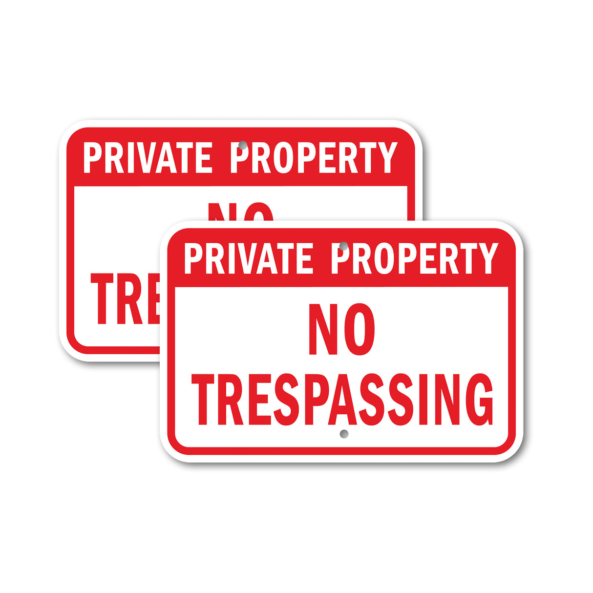 Private Property No Trespassing 1