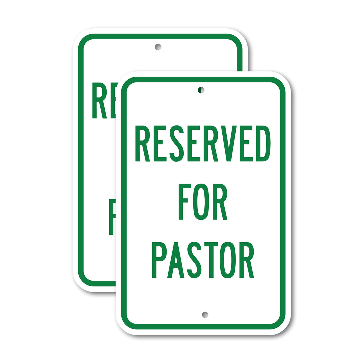 Reserved For Pastor Rust Proof