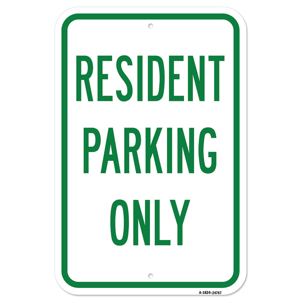 Resident Parking Only