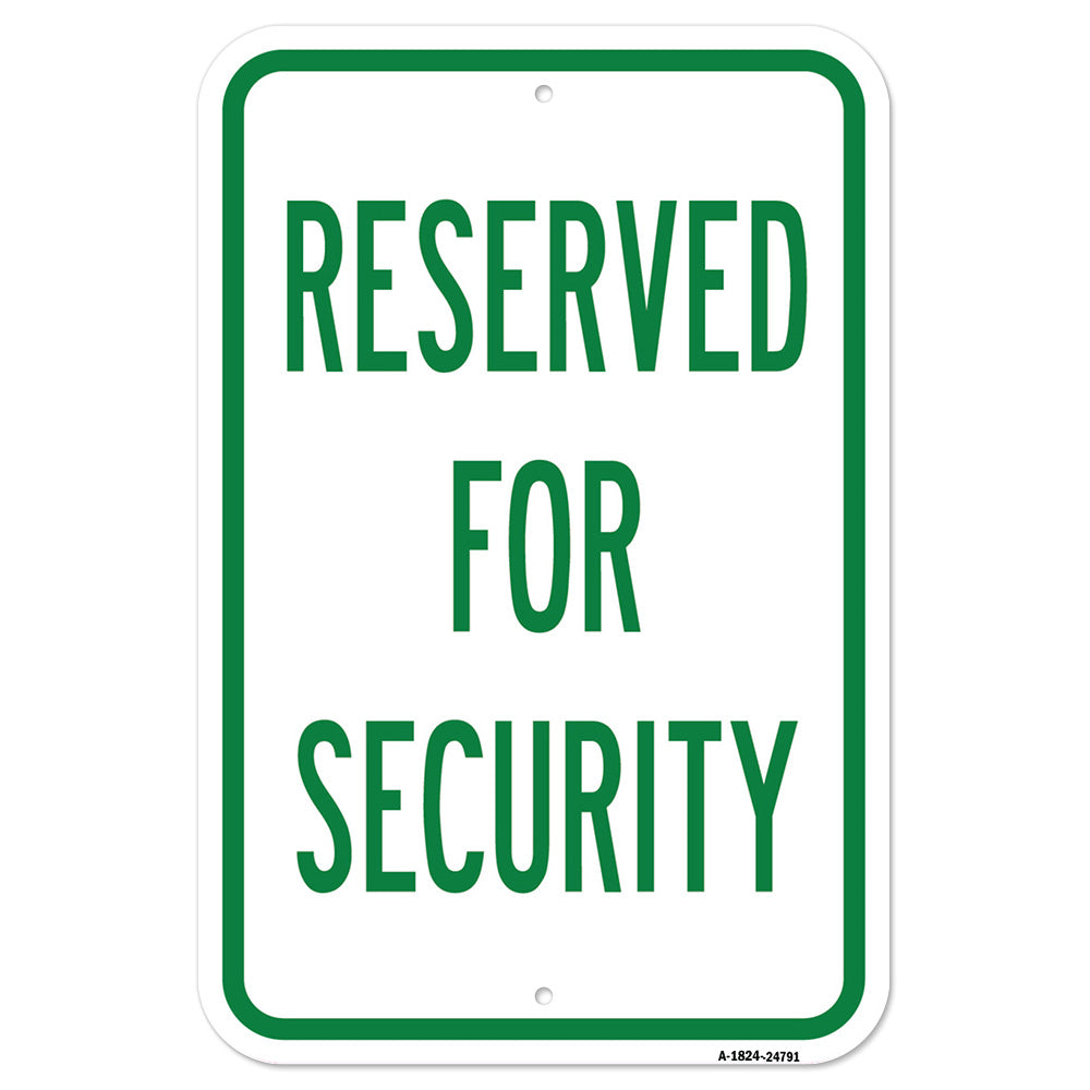 Reserved For Security