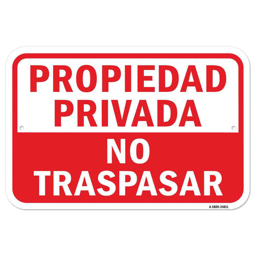 Propiedad Privada No Traspasar