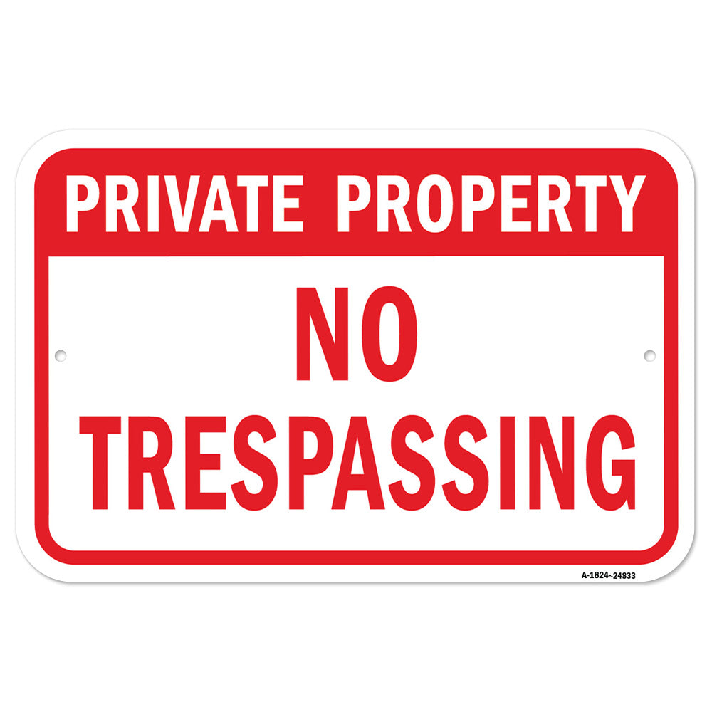 Private Property No Trespassing 1