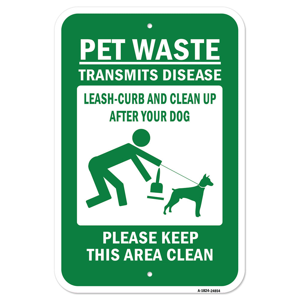 Pet Waste Transmits Disease Leash-curb And Clean U