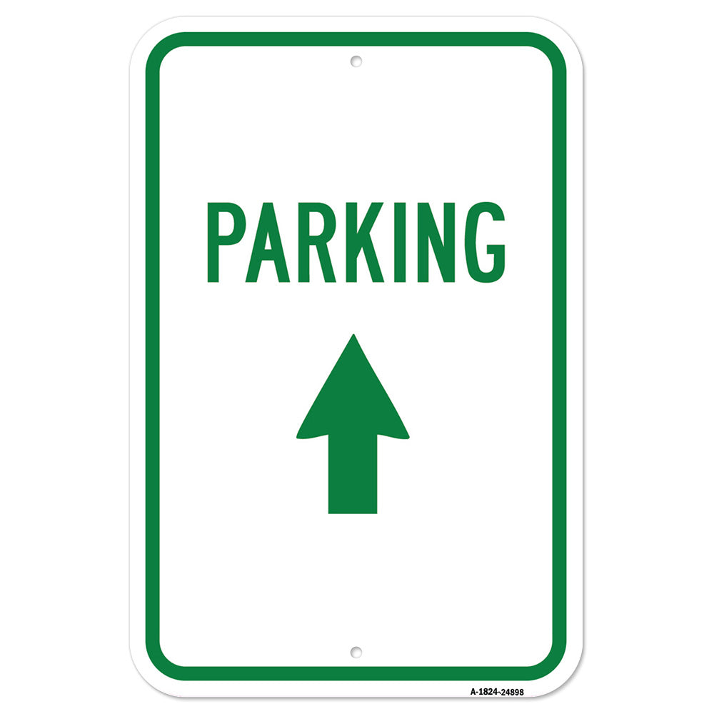Parking With Up Arrow