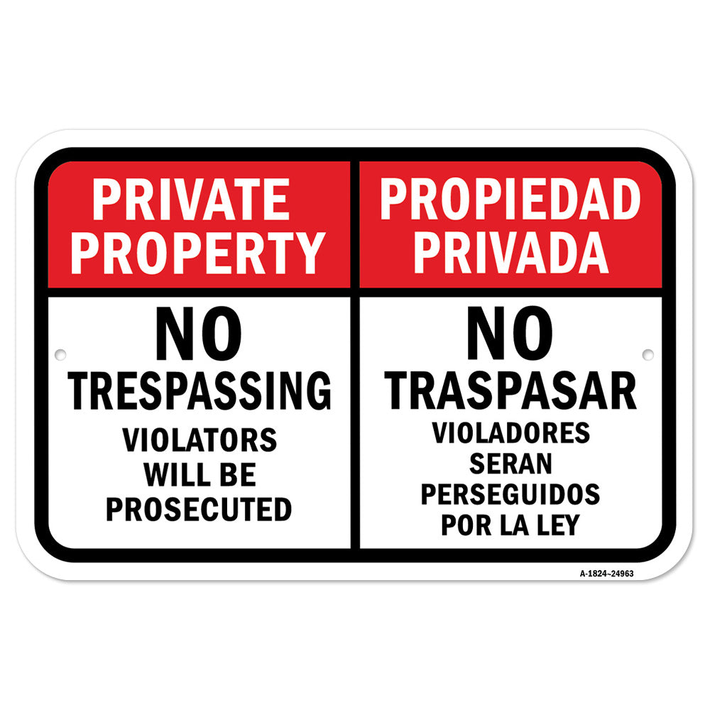 No Trespass Violator Prosecuted Privada Traspasar