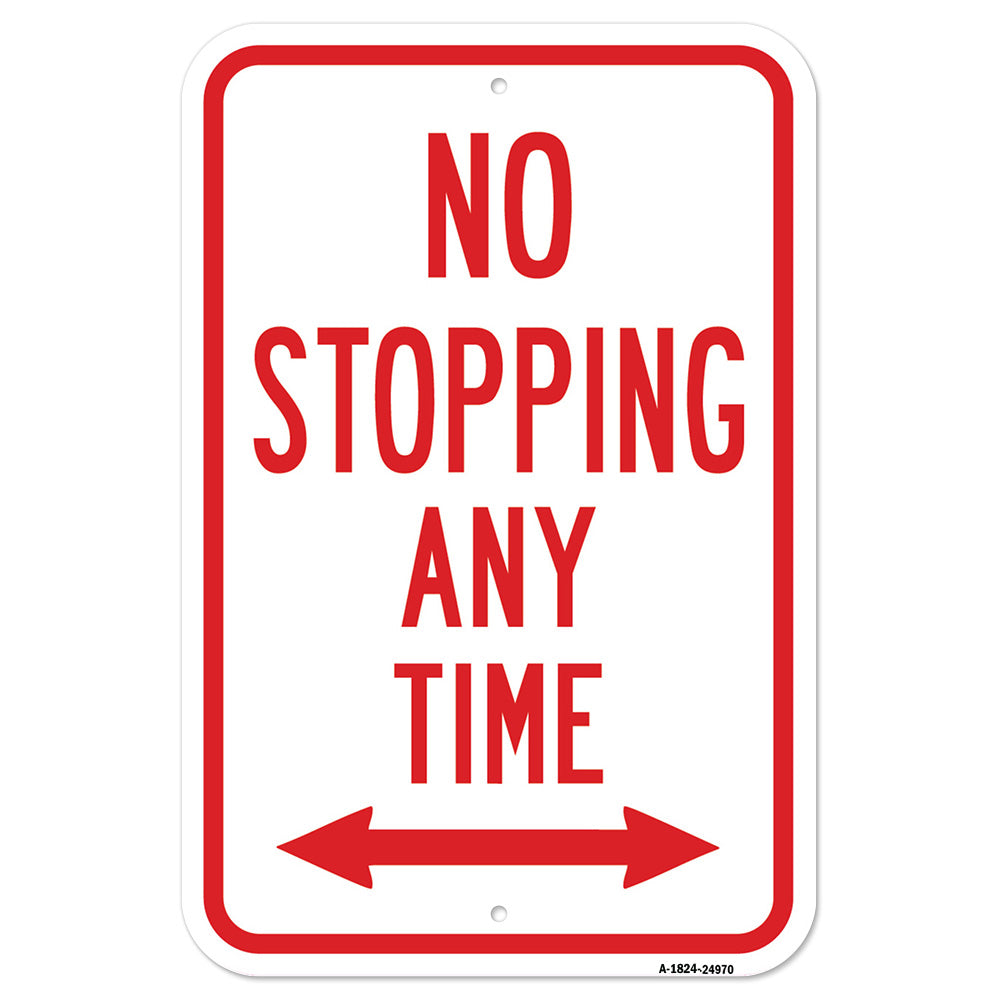 No Stopping Any Time With Double Arrow