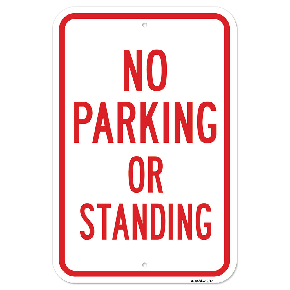 No Parking Or Standing