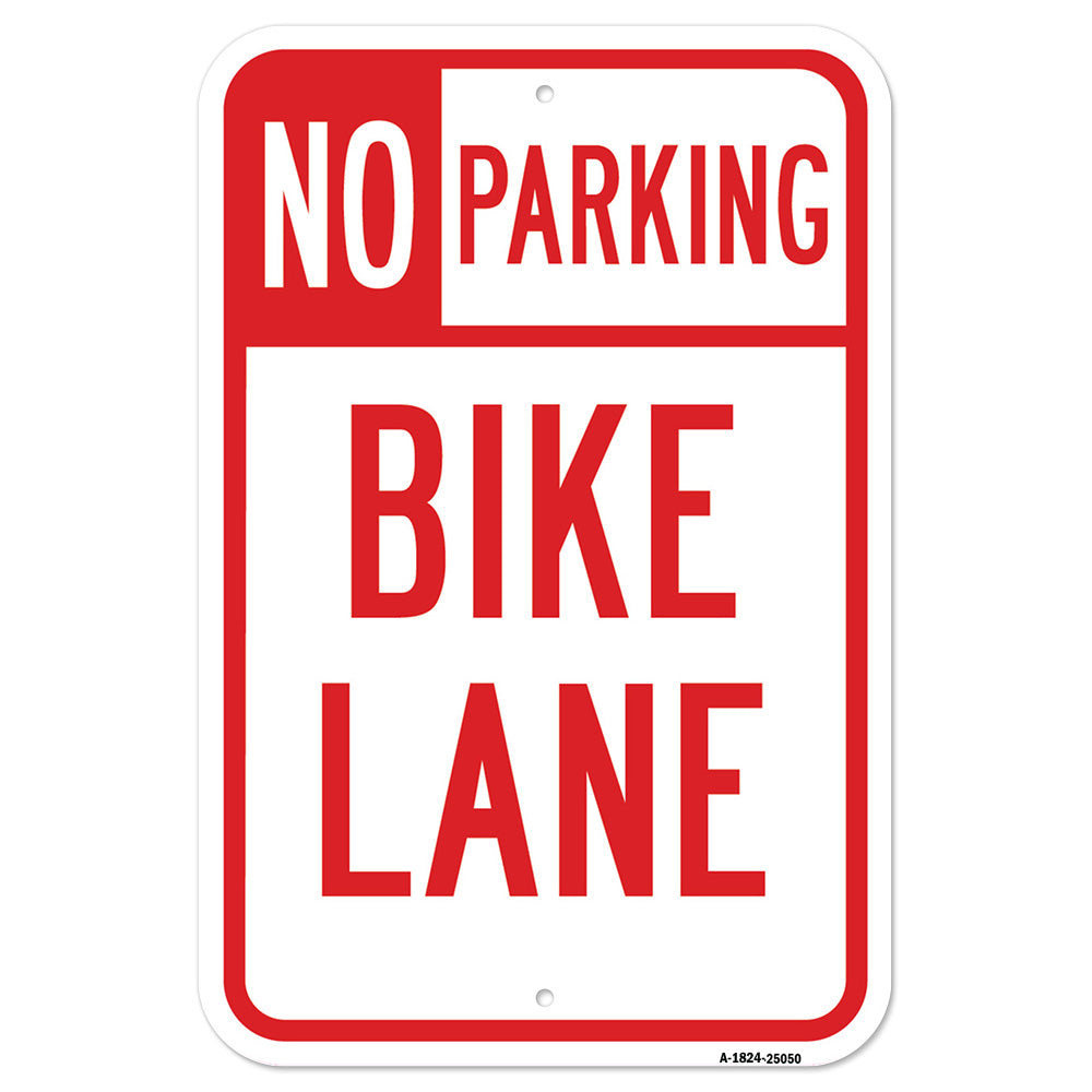 No Parking Bike Lane