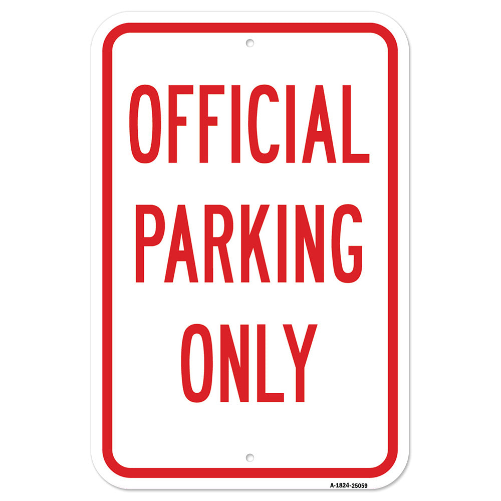 Office Parking Only Sign