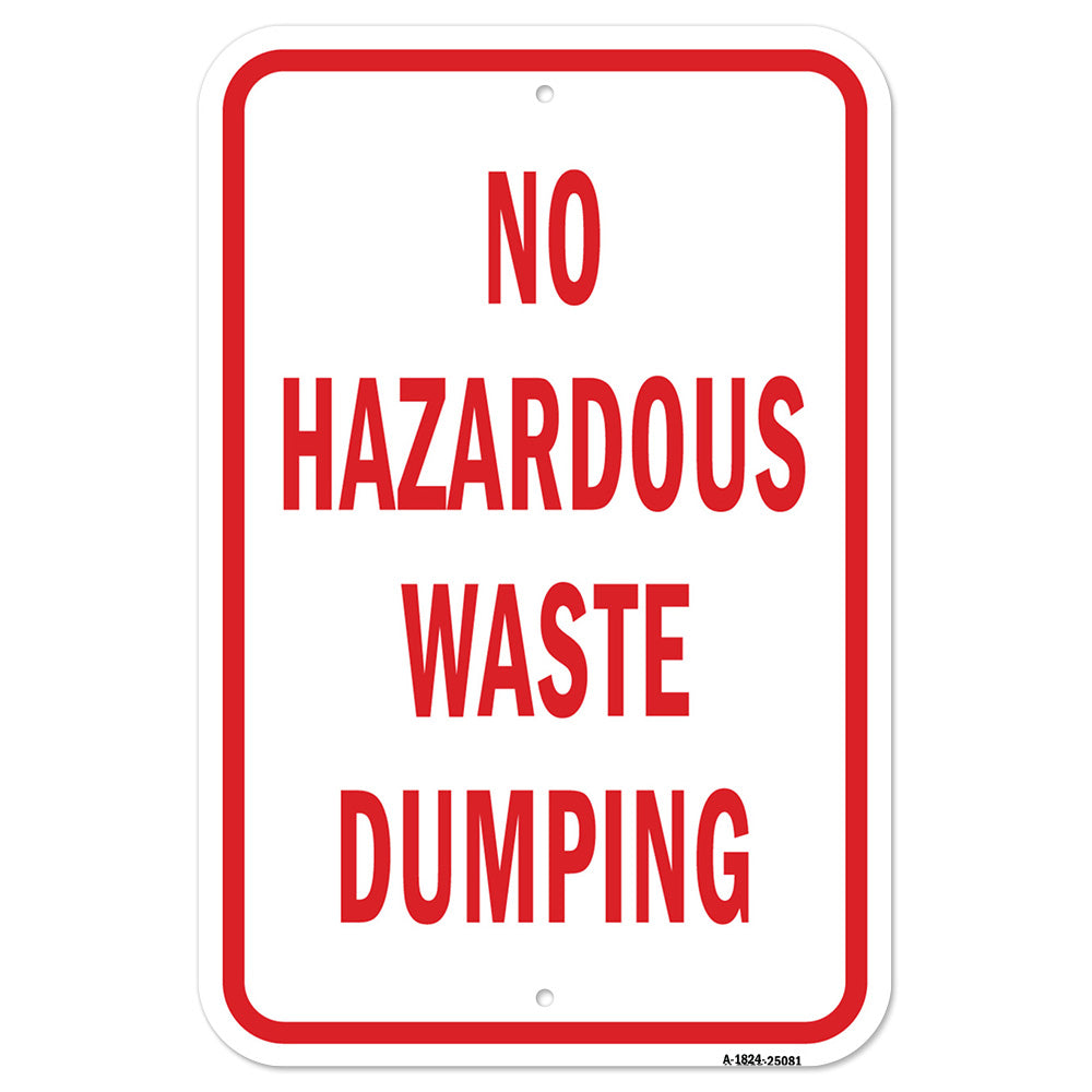 No Hazardous Waste Dumping
