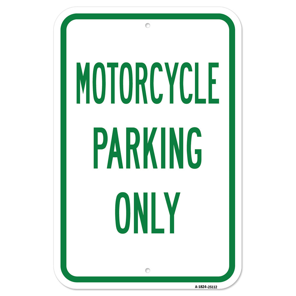 Motorcycle Parking Only