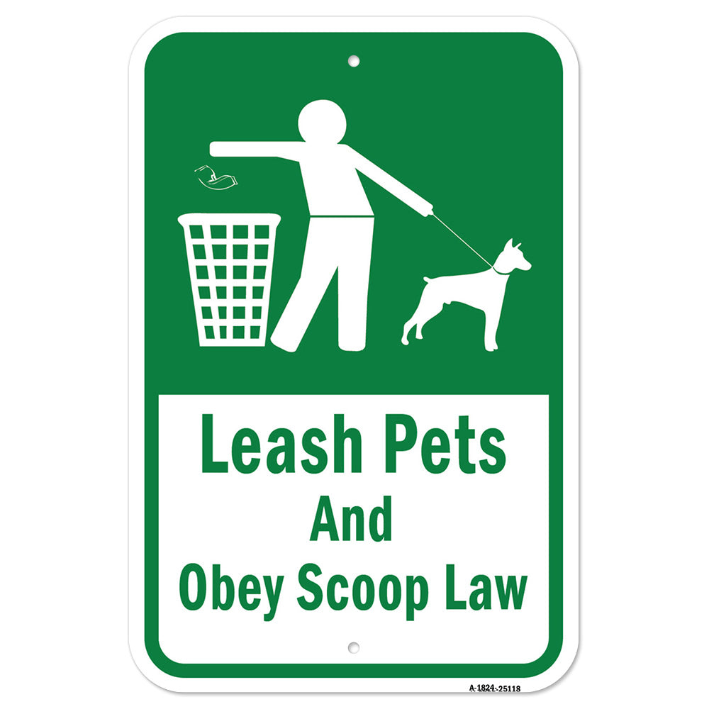 Leash Pets And Obey Scoop Law