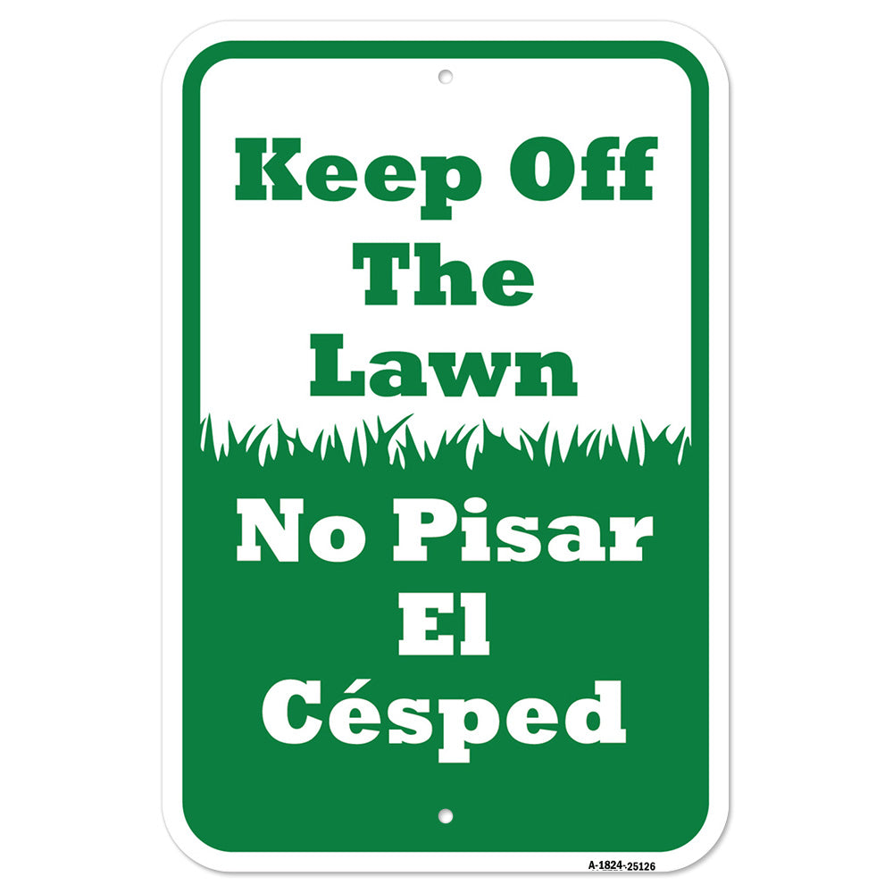 Keep Off The Lawn No Pisar El Cesped