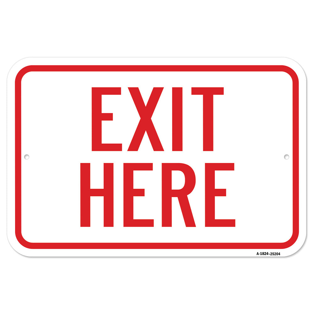 Exit Here