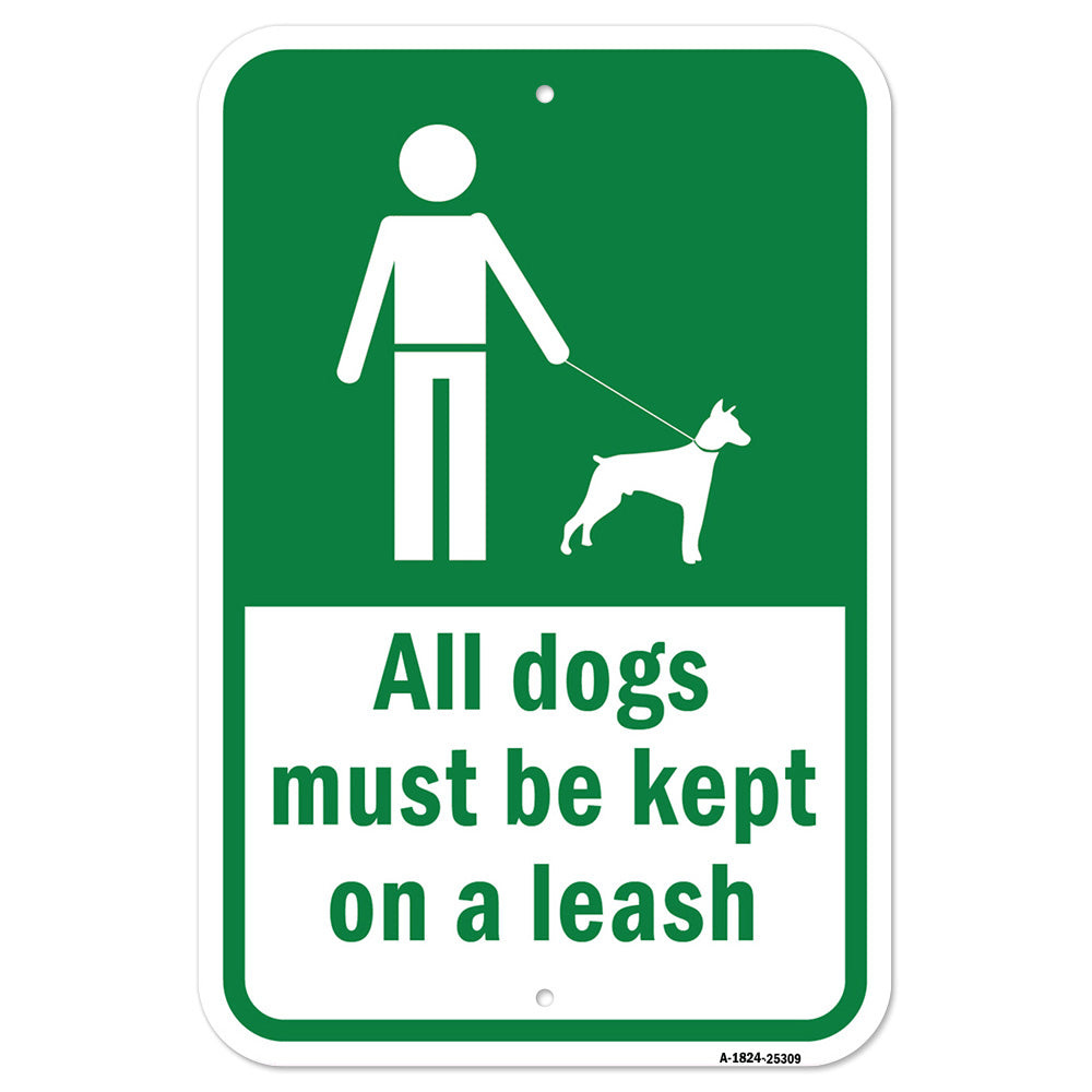 All Dogs Must Be Kept On A Leash