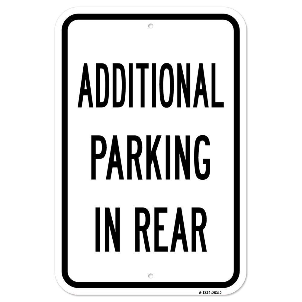 Additional Parking In Rear